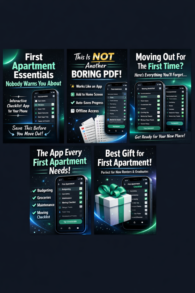 The Ultimate First Apartment Survival Kit: Everything You Actually Need Before Moving Out